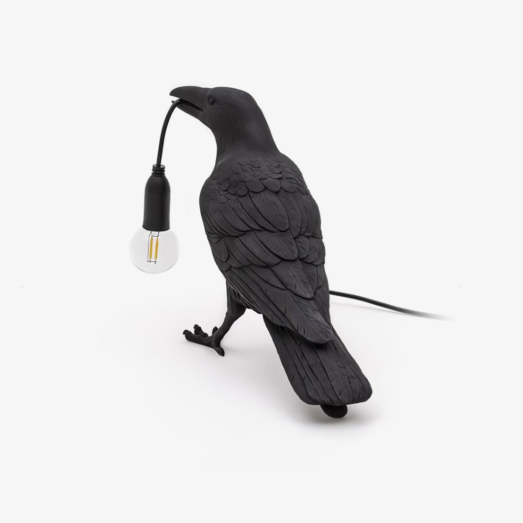 Lumen Raven Resin Table Lamp