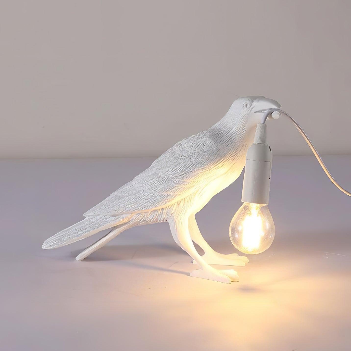Lumen Raven Resin Table Lamp