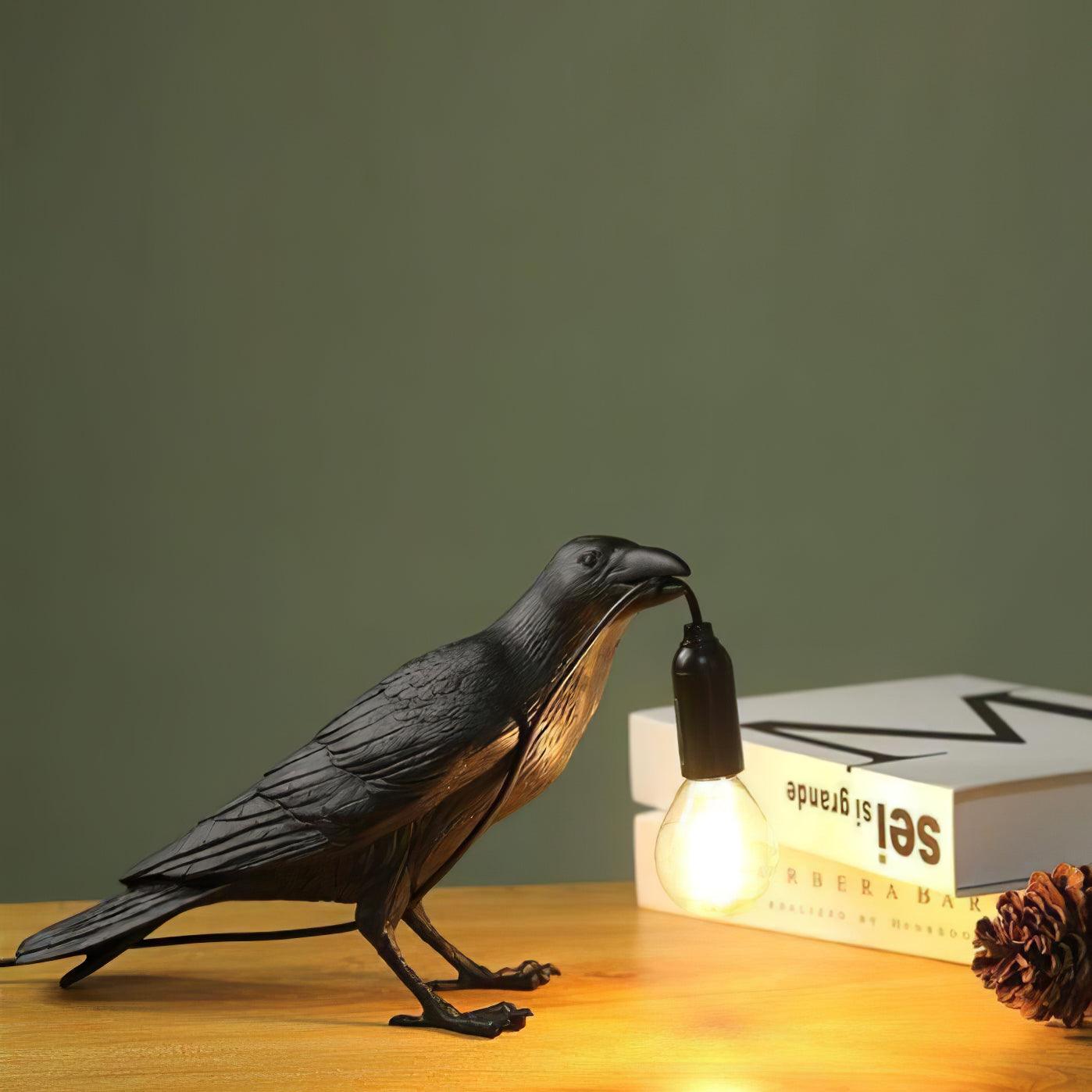 Lumen Raven Resin Table Lamp