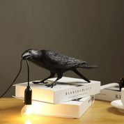 Lumen Raven Resin Table Lamp