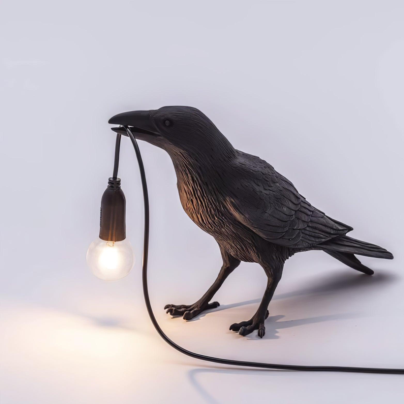 Lumen Raven Resin Table Lamp