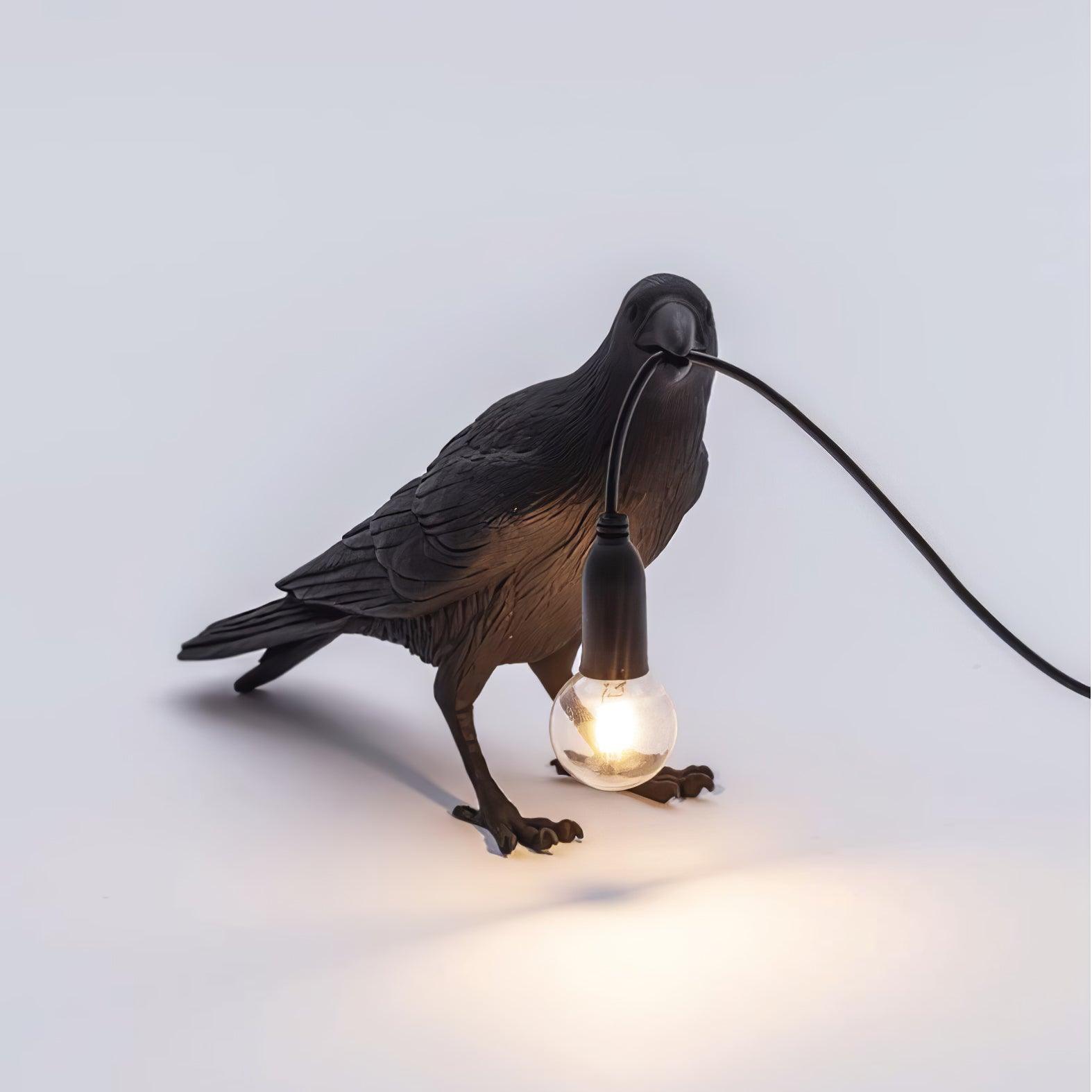 Lumen Raven Resin Table Lamp