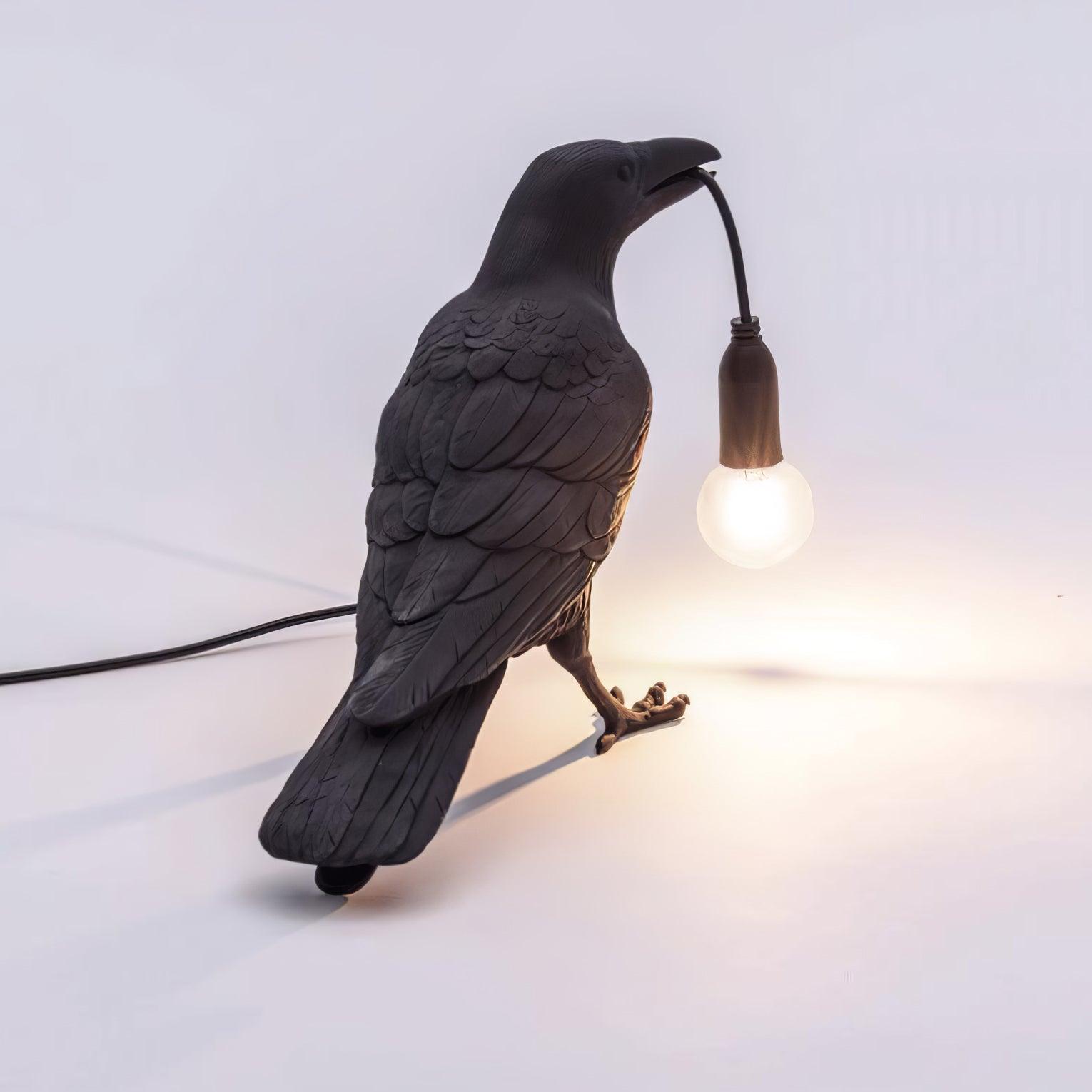 Lumen Raven Resin Table Lamp