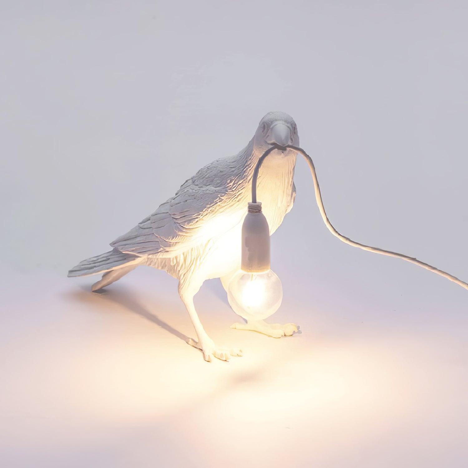 Lumen Raven Resin Table Lamp