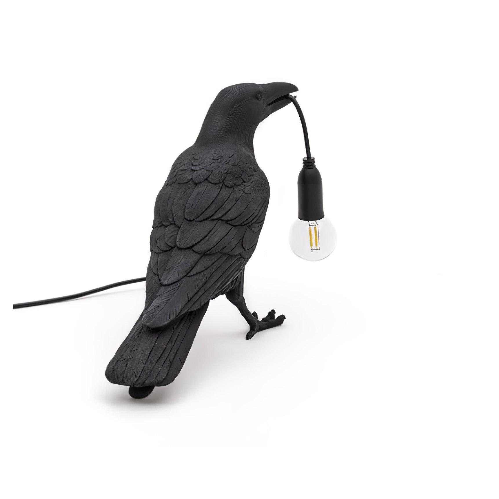 Lumen Raven Resin Table Lamp