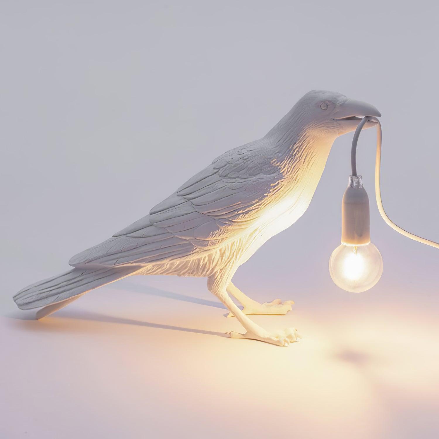 Lumen Raven Resin Table Lamp