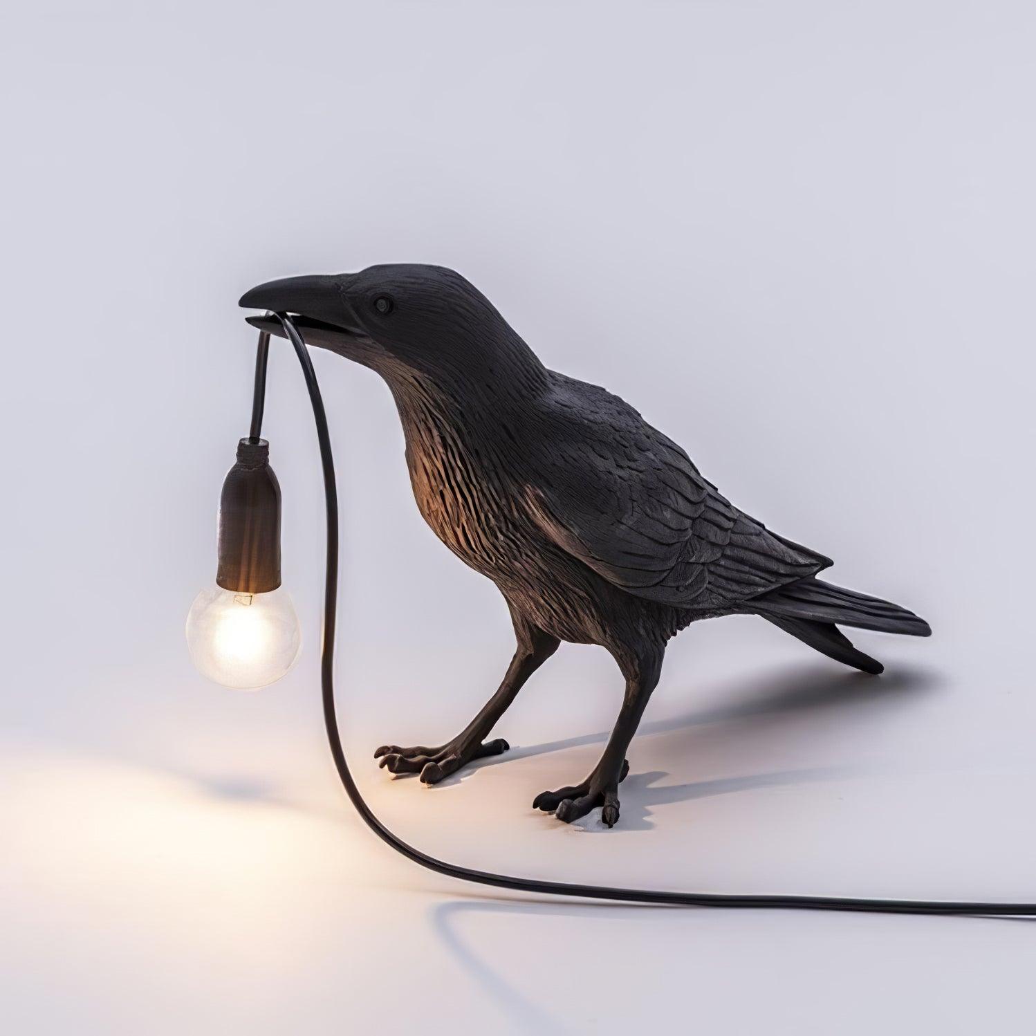 Lumen Raven Resin Table Lamp