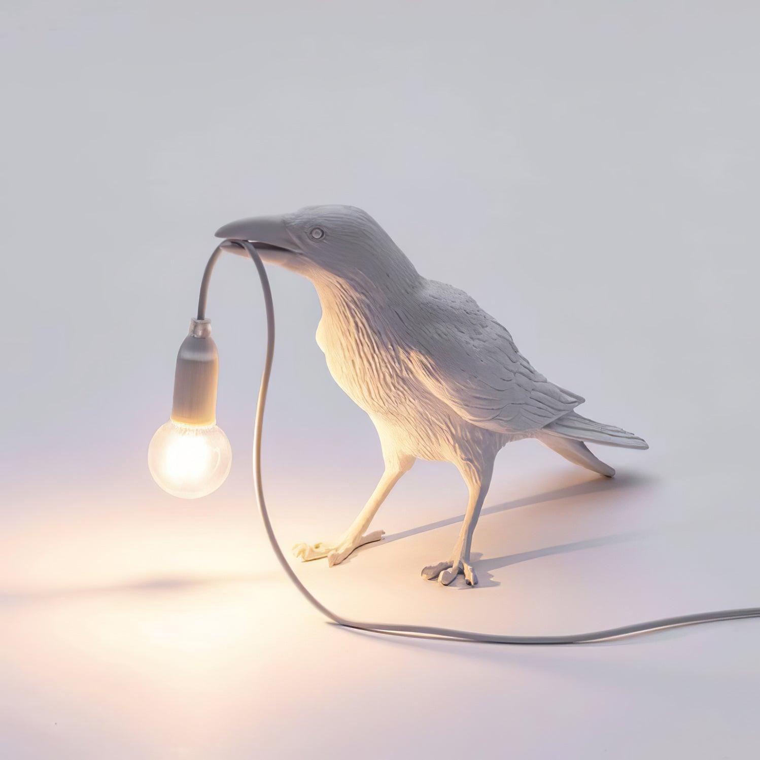 Lumen Raven Resin Table Lamp