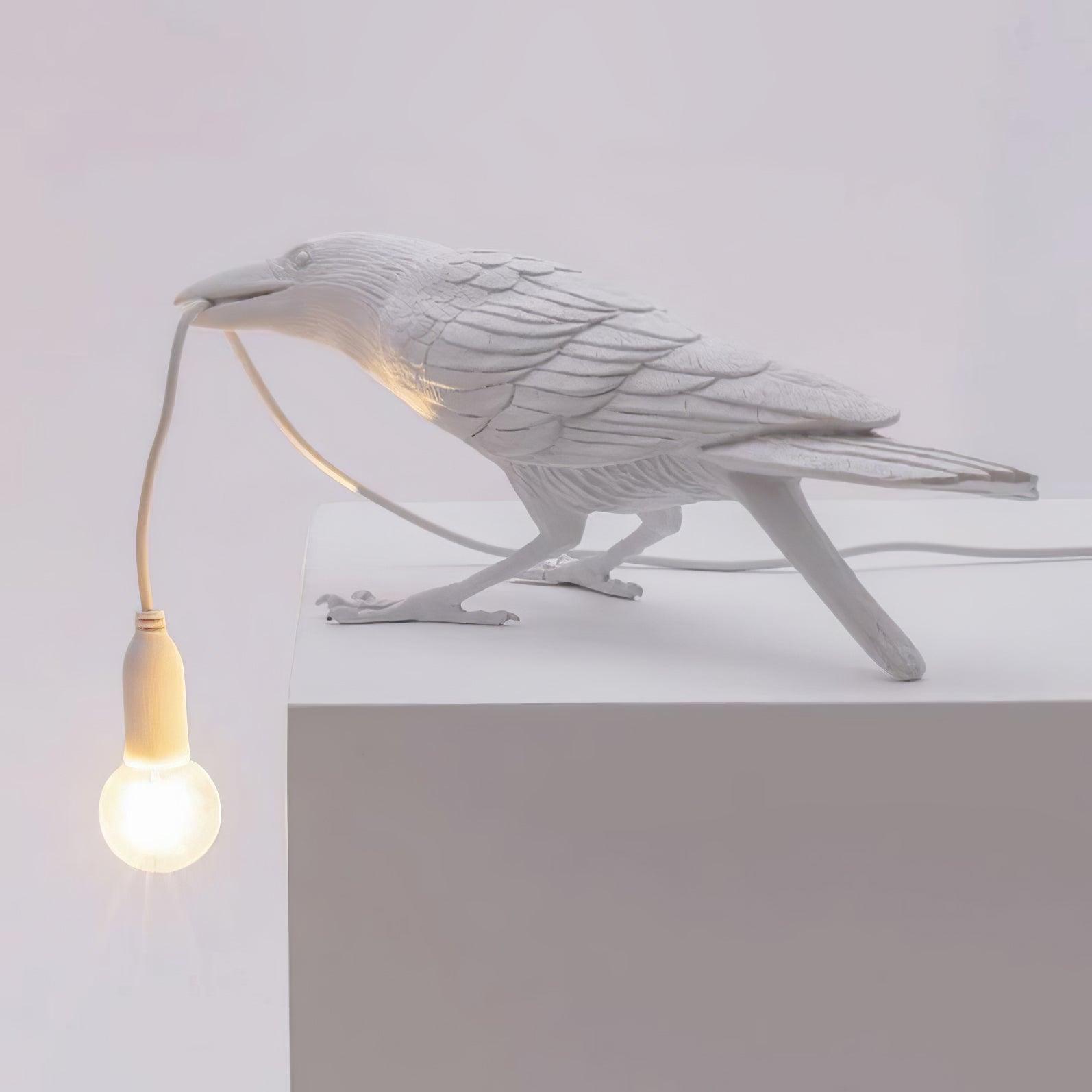 Lumen Raven Resin Table Lamp