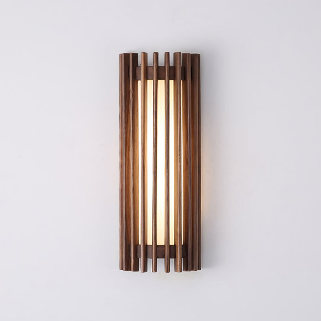 Lumen Regina Walnut Wall Lamp