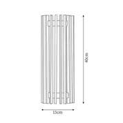 Lumen Regina Walnut Wall Lamp