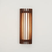 Lumen Regina Walnut Wall Lamp