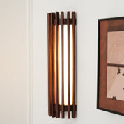 Lumen Regina Walnut Wall Lamp