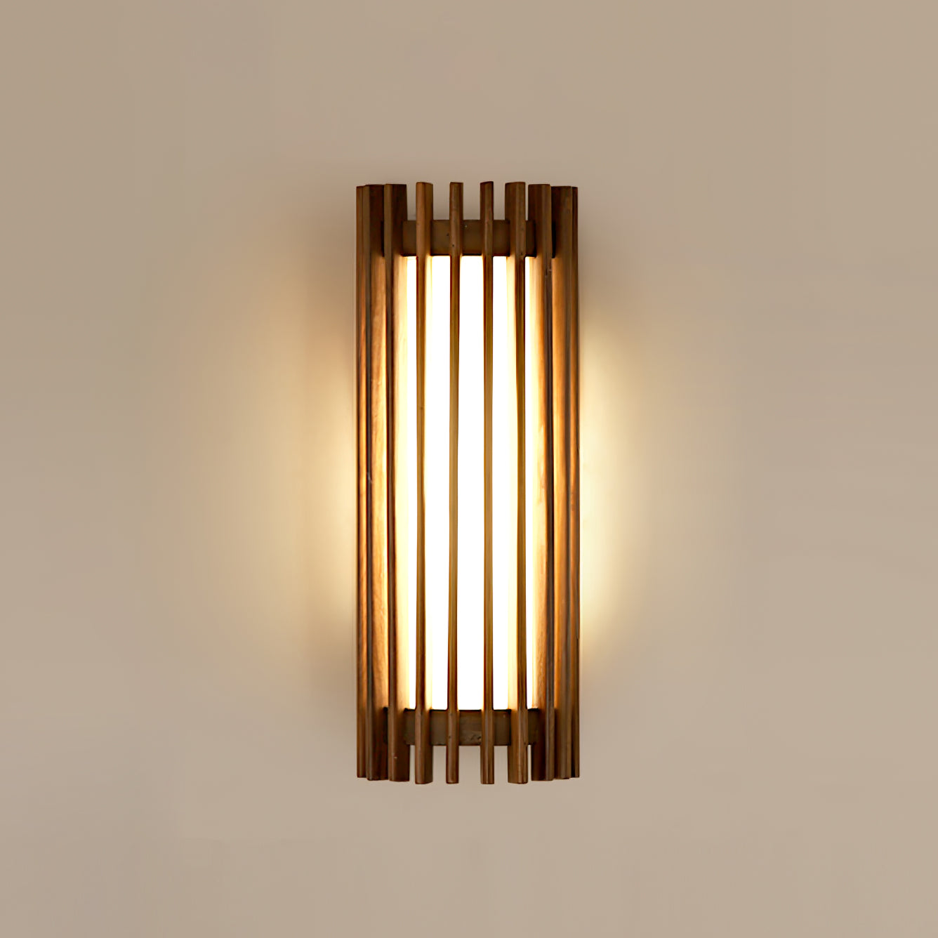 Lumen Regina Walnut Wall Lamp
