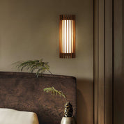 Lumen Regina Walnut Wall Lamp