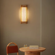 Lumen Regina Walnut Wall Lamp
