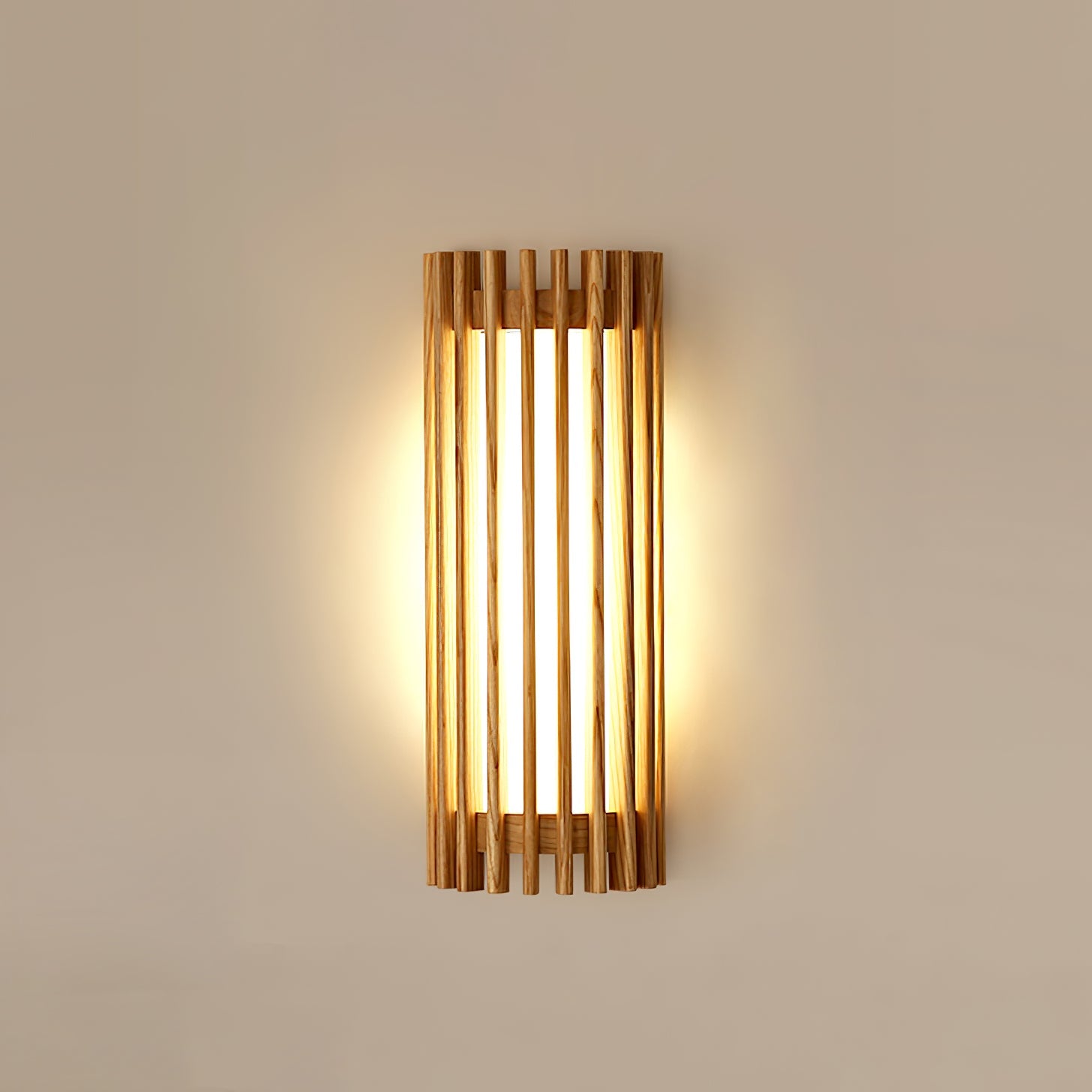 Lumen Regina Walnut Wall Lamp