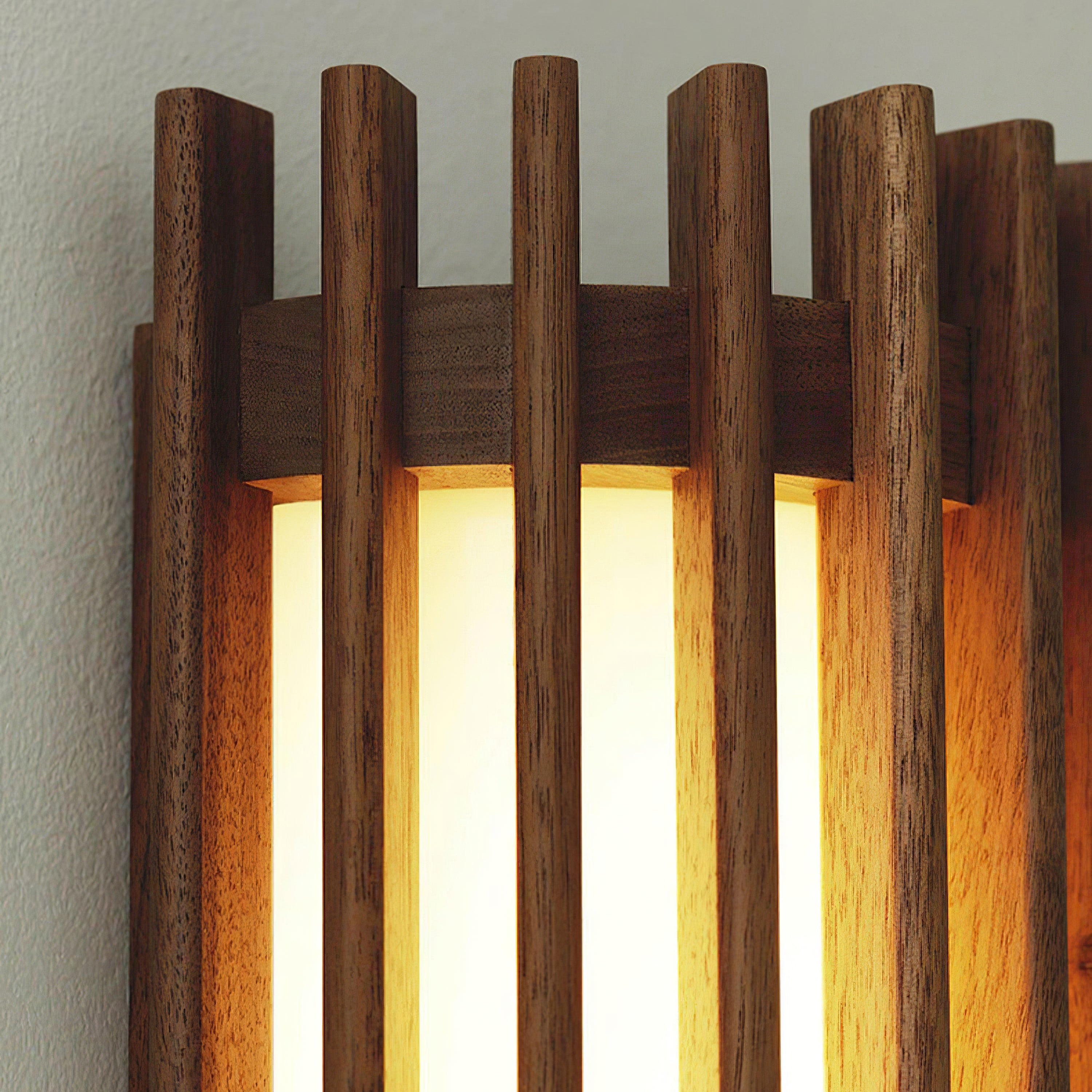Lumen Regina Walnut Wall Lamp