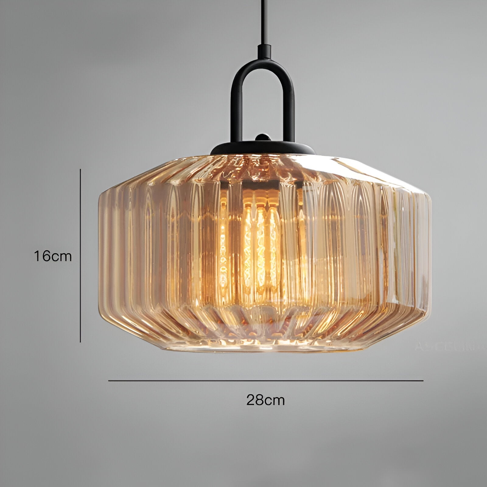 Lumen Retro Colored Glass Pendant