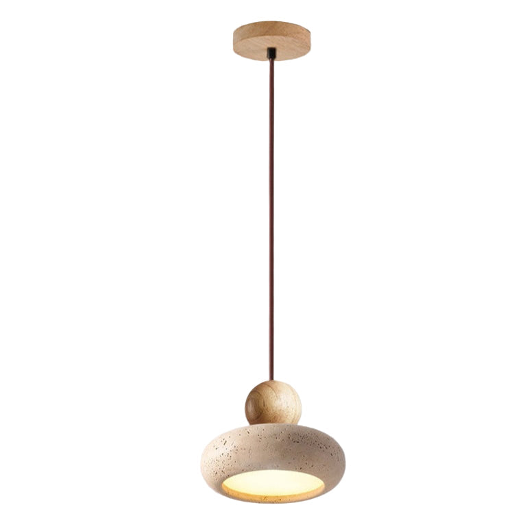 Lumen Natural Stone Wabi Pendant