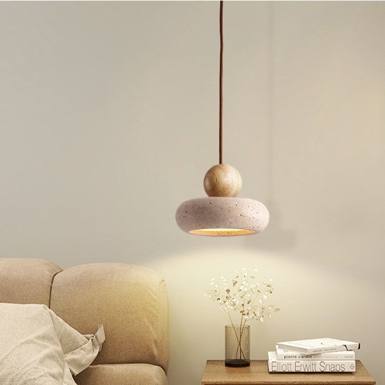 Lumen Natural Stone Wabi Pendant