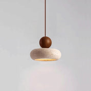 Lumen Natural Stone Wabi Pendant