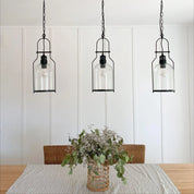 Lumen Industrial Glass Pendant