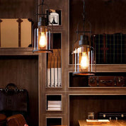 Lumen Industrial Glass Pendant