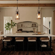 Lumen Industrial Glass Pendant