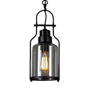 Lumen Industrial Glass Pendant