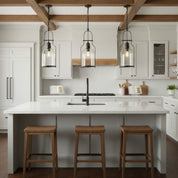 Lumen Industrial Glass Pendant