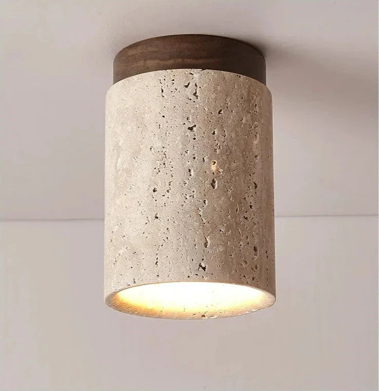 Lumen Travertine Spotlight