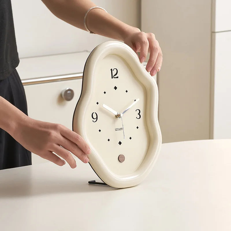 Lumen Warped Desk Clock
