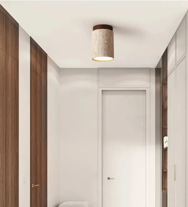 Lumen Travertine Spotlight