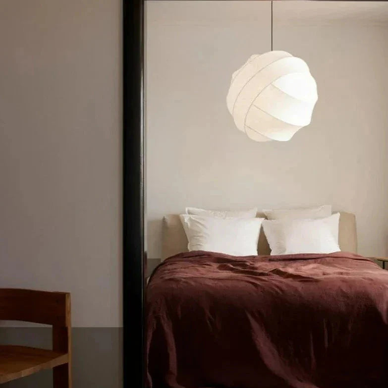 Lumen Wabi Silk Ball Pendant