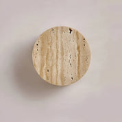 Lumen Travertine Stone Wall Sconce
