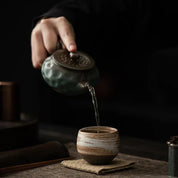 Eren Rustic Brew Ceramic Espresso Cup Set