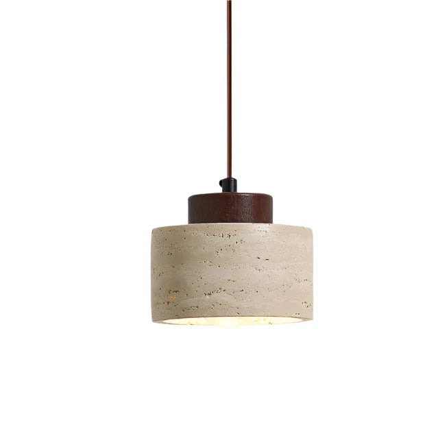 Lumen Travertine Sora Pendant Lamp
