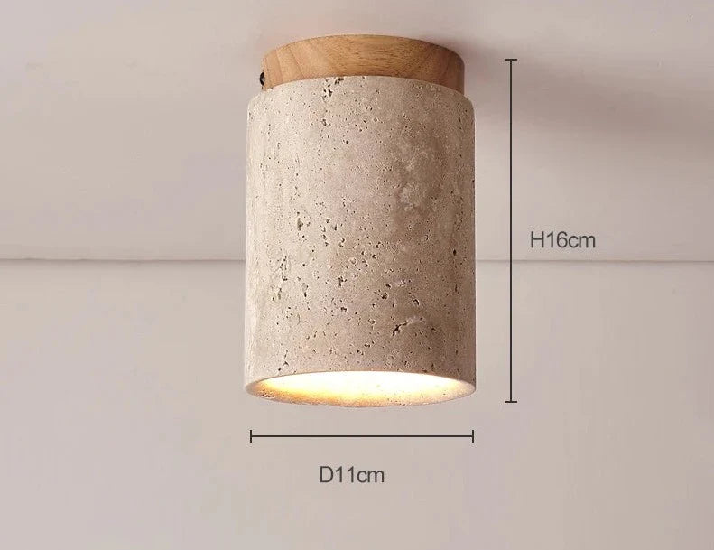 Lumen Travertine Spotlight