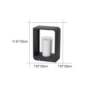 Lumen Framed Glow Outdoor Lantern