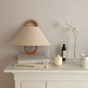 Lumen Wooden Pleated Wall Sconce