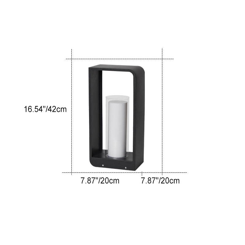 Lumen Framed Glow Outdoor Lantern