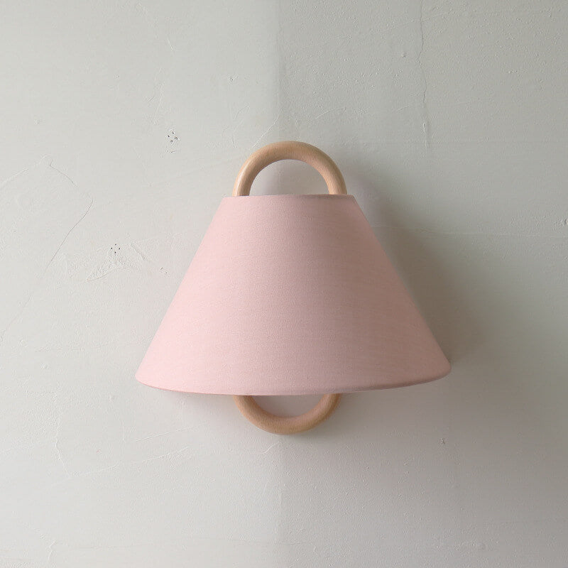 Lumen Wooden Pleated Wall Sconce