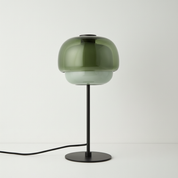 Lumen Sanae Double Dome Glass Table Lamp