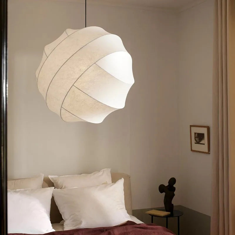 Lumen Wabi Silk Ball Pendant