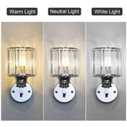 Lumen Crystal Hallway Wall Light