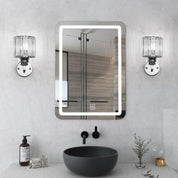 Lumen Crystal Hallway Wall Light