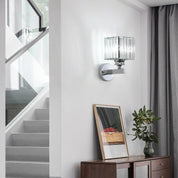 Lumen Crystal Hallway Wall Light