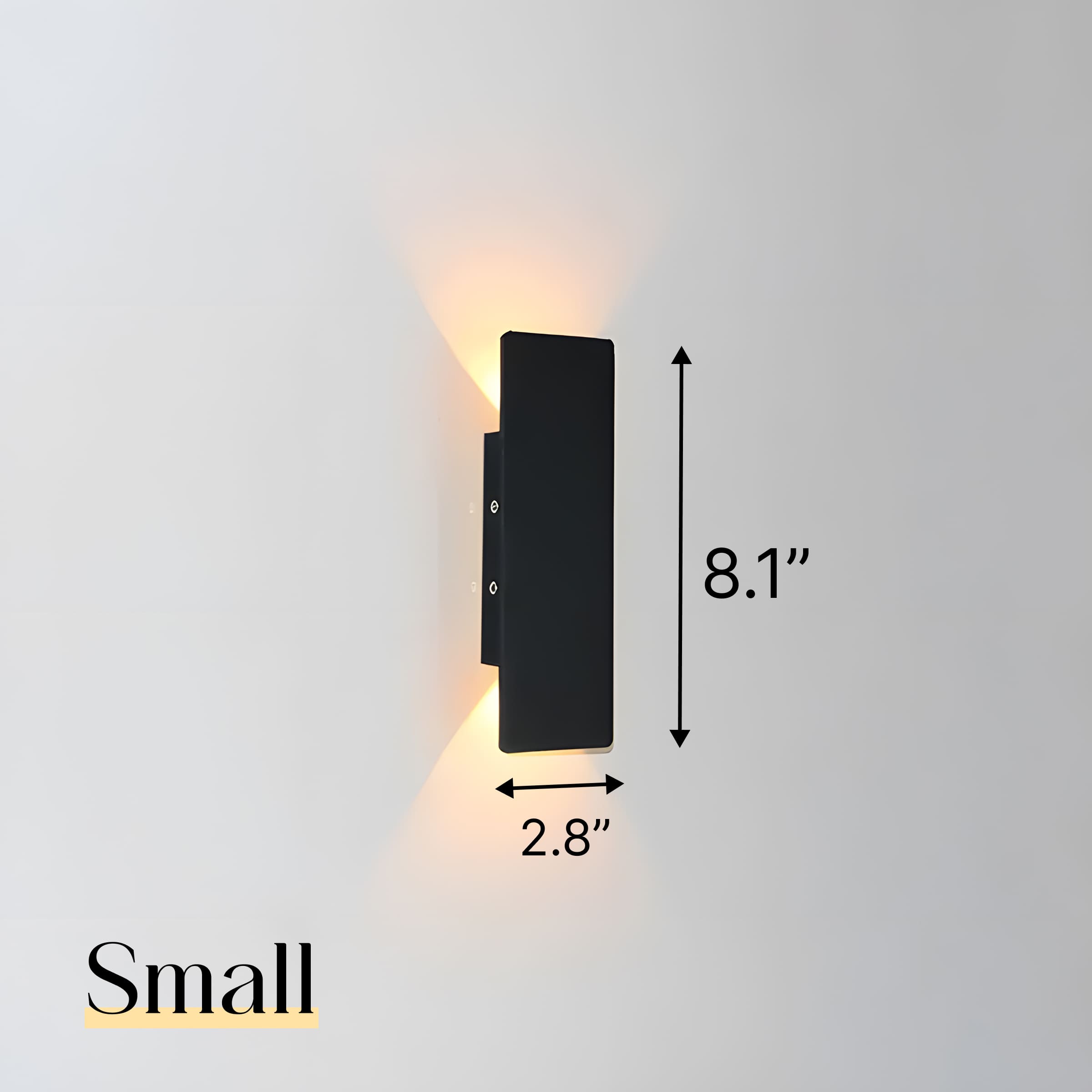 Lumen Nordic Aluminum Up Down Sconce