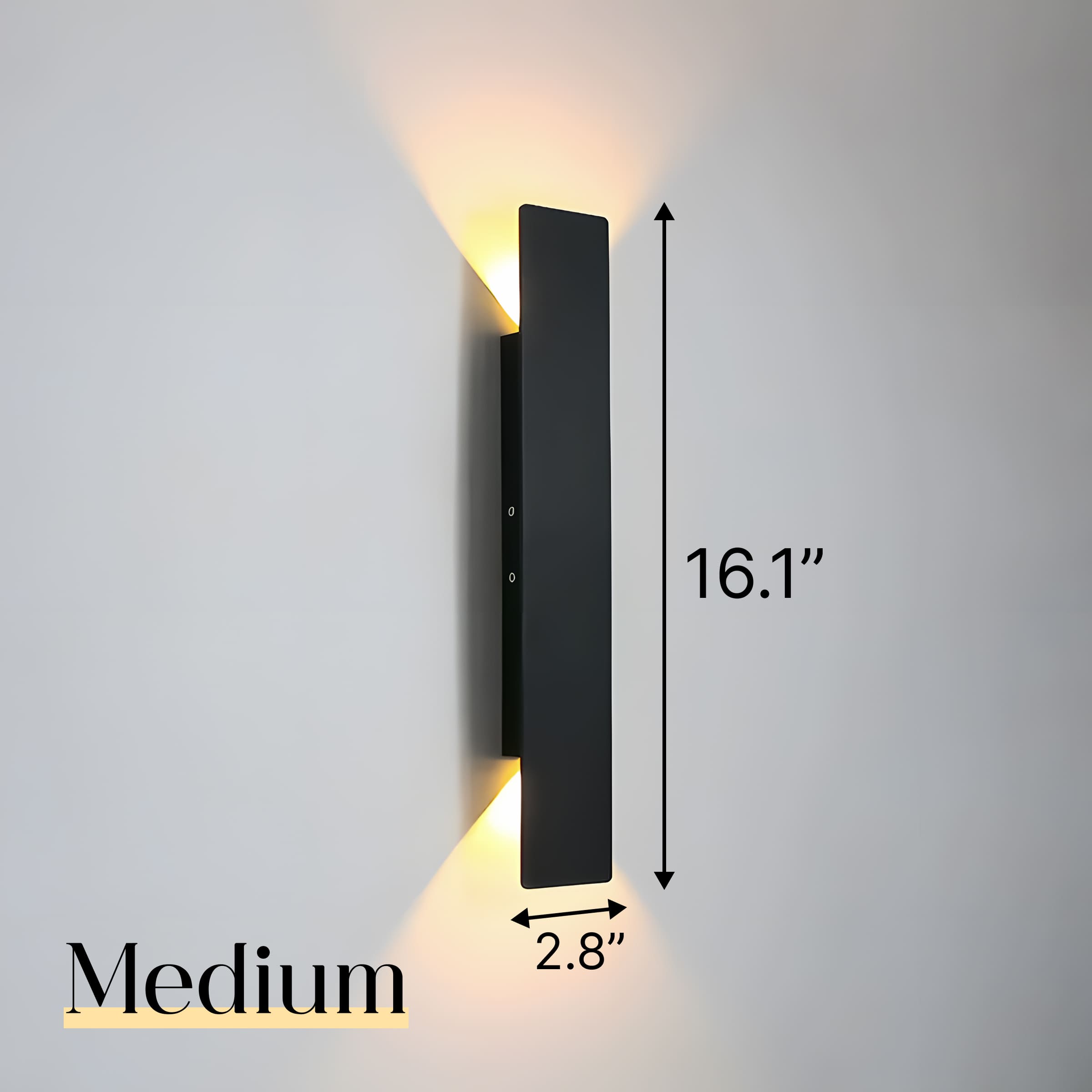 Lumen Nordic Aluminum Up Down Sconce